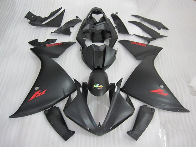 09-11 Black Red YZF R1 Motorcycle Fairing 09-11 Black Red YZF R1 Motorcycle Fairing