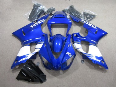 09-11 Blue White YZF R1 Full Motorcycle Fairing Kits