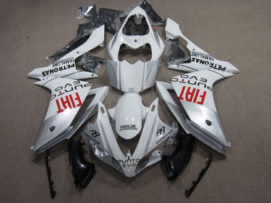 09-11 White Black PB Red Fiat YZF R1 Motorcycle Fairings