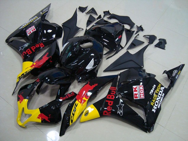 09-12 Black Red Bull CBR600RR Motorcycle Fairings 09-12 Black Red Bull CBR600RR Motorcycle Fairings