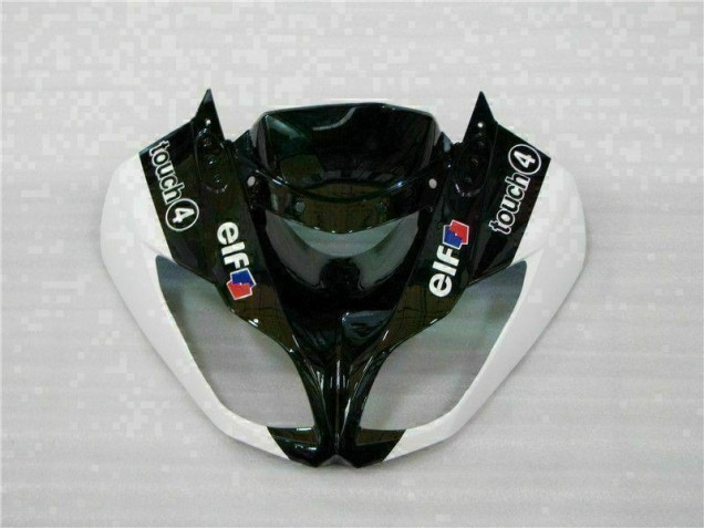 09-12 Black White 3M Touch4 ZX6R Motorcycle Fairings 09-12 Black White 3M Touch4 ZX6R Motorcycle Fairings