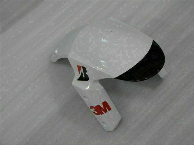 09-12 Black White 3M Touch4 ZX6R Motorcycle Fairings 09-12 Black White 3M Touch4 ZX6R Motorcycle Fairings