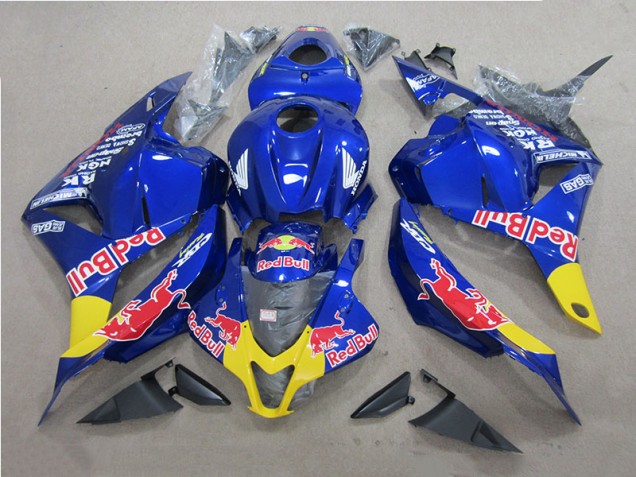 09-12 Blue Red Bull CBR600RR Motorcycle Fairings 09-12 Blue Red Bull CBR600RR Motorcycle Fairings