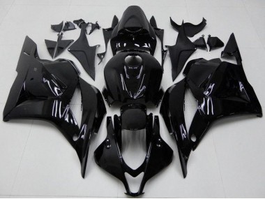 09-12 Glossy Black CBR600RR Motorcycle Fairings