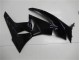09-12 Glossy Black ZX6R Motorcycle Fairings