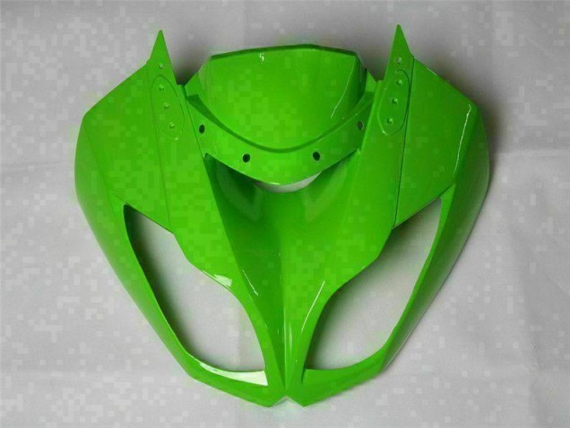 09-12 Green Black White 25 ZX6R Motorcycle Fairings 09-12 Green Black White 25 ZX6R Motorcycle Fairings
