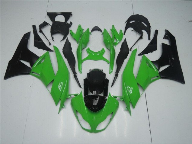 09-12 Green Black ZX6R Motorcycle Bodywork 09-12 Green Black ZX6R Motorcycle Bodywork