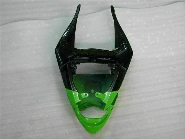 09-12 Green Black ZX6R Motorcycle Fairing