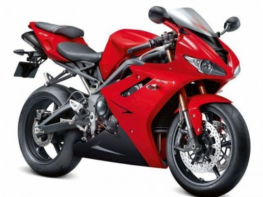 09-12 Red Black Daytona 675 Triple Motorcycle Fairings