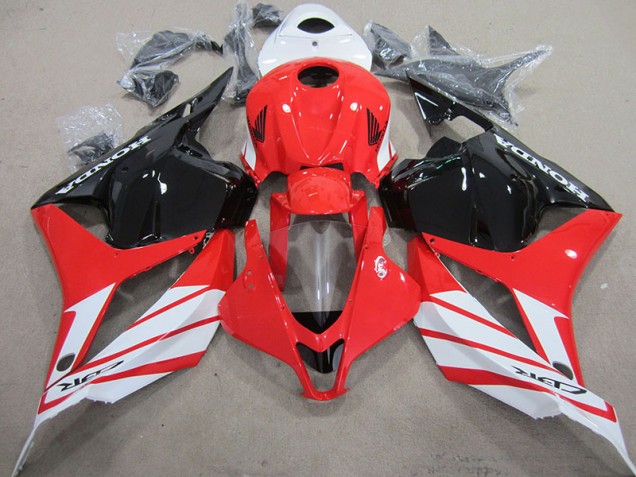 09-12 Red Black White CBR600RR Motorcycle Fairings