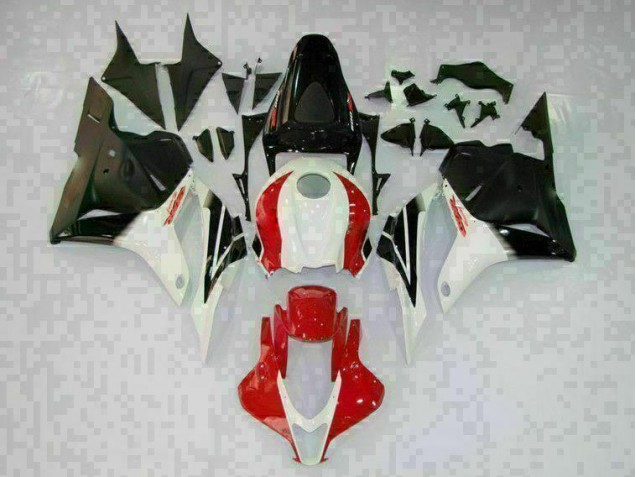 09-12 White Black Red CBR600RR Motorcycle Fairings 09-12 White Black Red CBR600RR Motorcycle Fairings