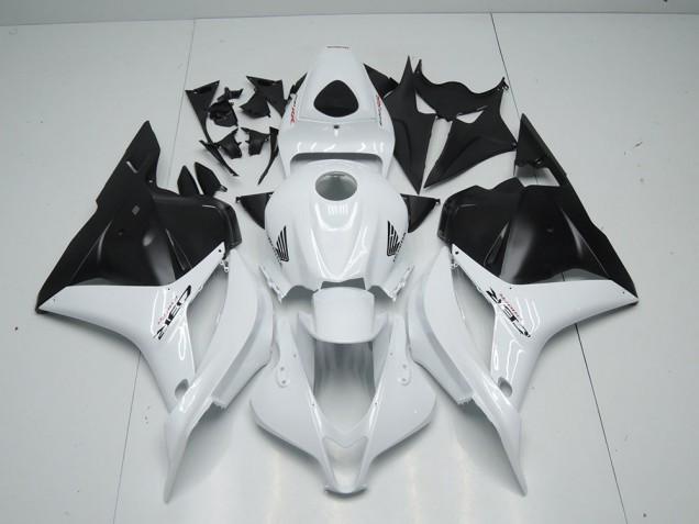 09-12 White Matte Black CBR600RR Motorcycle Fairings 09-12 White Matte Black CBR600RR Motorcycle Fairings