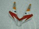 09-12 White Orange Repsol CBR600RR Motorcycle Fairings