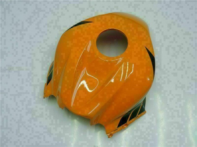 09-12 White Orange Repsol CBR600RR Motorcycle Fairings