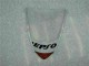 09-12 White Orange Repsol CBR600RR Motorcycle Fairings
