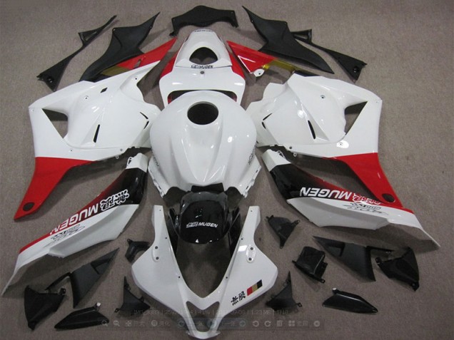 09-12 White Red Black Mugen CBR600RR Motorcycle Fairings 09-12 White Red Black Mugen CBR600RR Motorcycle Fairings