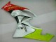 09-12 White Red H. Energy ZX6R Motorcycle Fairings 09-12 White Red H. Energy ZX6R Motorcycle Fairings