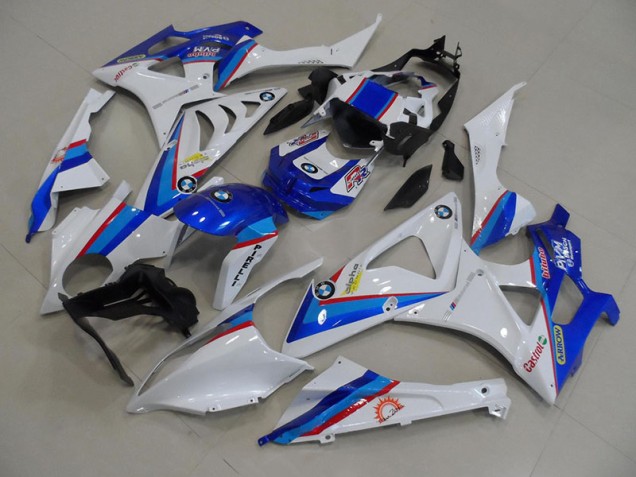 09-14 Blue White S1000RR Motorcycle Bodywork 09-14 Blue White S1000RR Motorcycle Bodywork