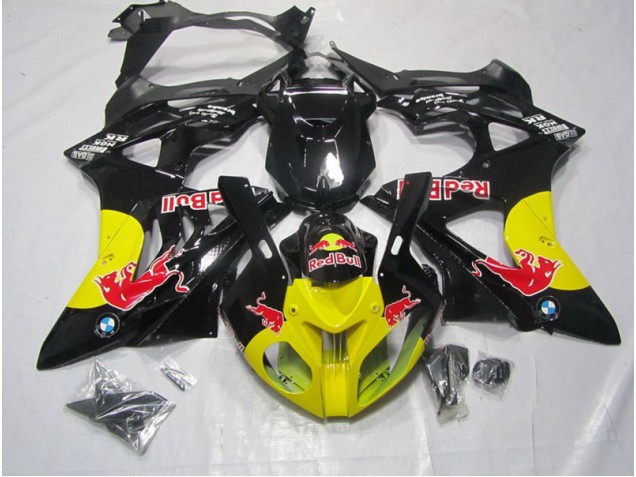 09-14 Yellow Black RedBull S1000RR Motorcycle Fairings 09-14 Yellow Black RedBull S1000RR Motorcycle Fairings
