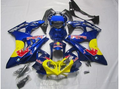 09-14 Yellow Blue RedBull S1000RR Motorcycle Fairings