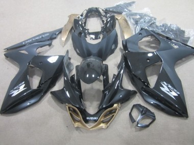 09-16 Black GSXR 1000 Aftermarket Motorcycle Fairings