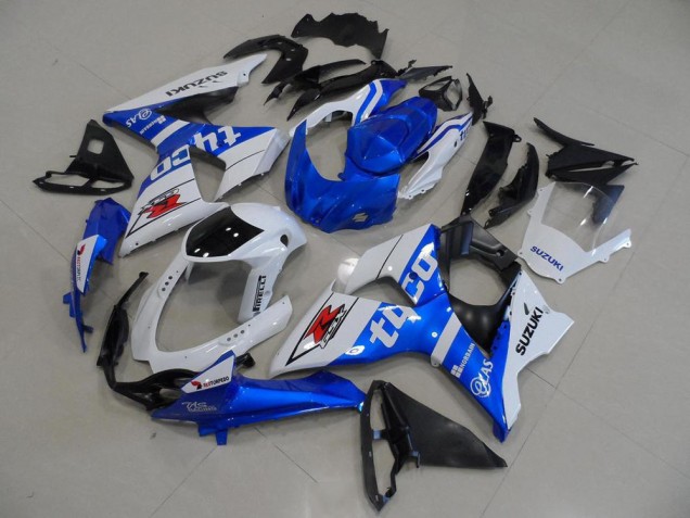 09-16 Blue Tyco GSXR 1000 Motorcycle Bodywork 09-16 Blue Tyco GSXR 1000 Motorcycle Bodywork