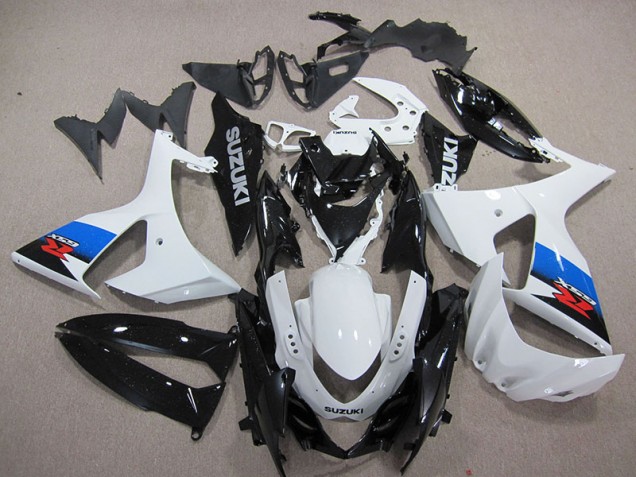 09-16 White Black GSXR 1000 Motorcycle Fairings 09-16 White Black GSXR 1000 Motorcycle Fairings