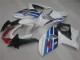 09-16 White Blue GSXR 1000 Motorcycle Fairings 09-16 White Blue GSXR 1000 Motorcycle Fairings