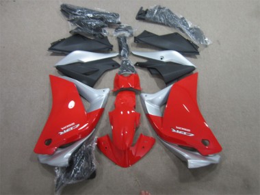 11-13 Red Silver Black CBR125R Motorcycle Fairings