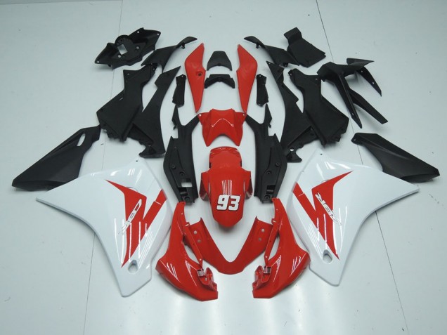 11-13 Red White 93 CBR125R Motorcycle Fairings 11-13 Red White 93 CBR125R Motorcycle Fairings