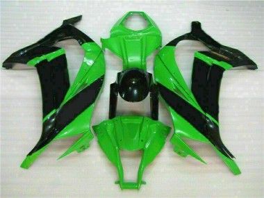 11-15 Green Black ZX10R Motorcycle Fairings