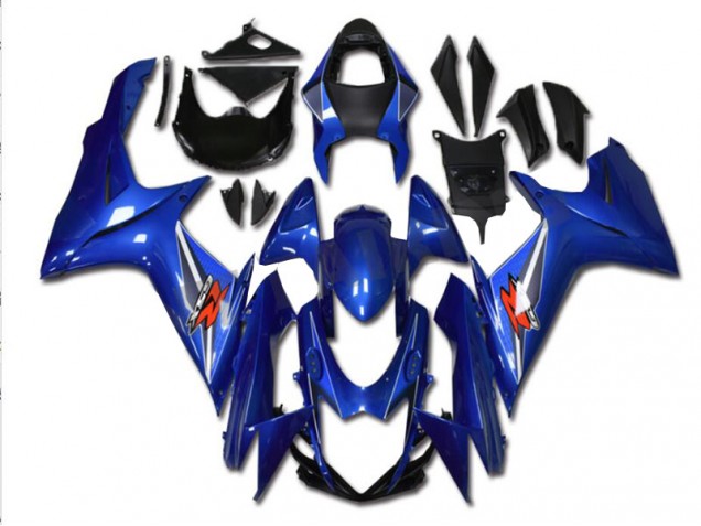11-21 Blue GSXR 600/750 Motorcycle Fairings 11-21 Blue GSXR 600/750 Motorcycle Fairings