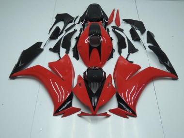 12-16 Red Black with No Decals CBR1000RR Motorcycle Fairings