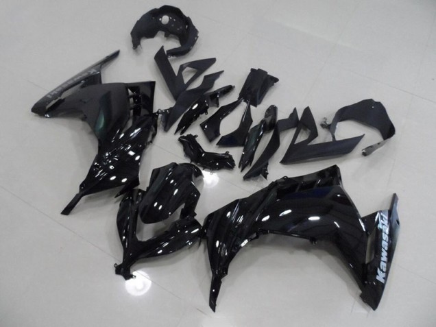 13-16 Black ZX300R Motorcycle Fairings