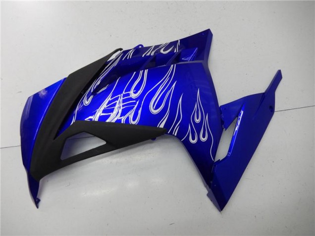 13-16 Blue White Black EX300 Motorcycle Fairings