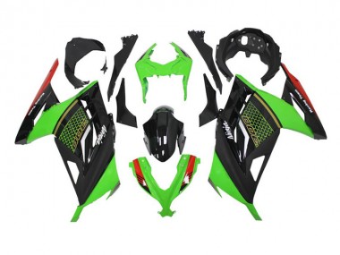 13-16 Green Black EX300 Motorcycle Fairings