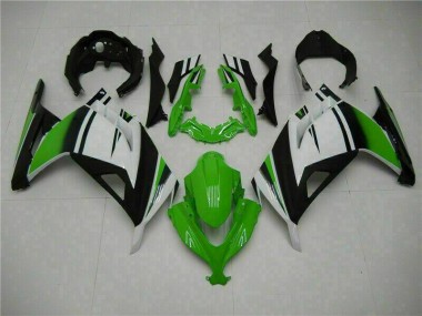 13-16 Green Black Silver EX300 Motorcycle Fairings