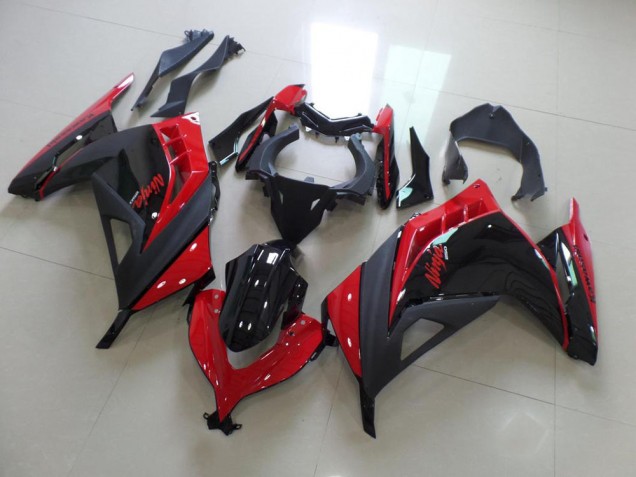 13-16 Red Black ZX300R Motorcycle Fairings 13-16 Red Black ZX300R Motorcycle Fairings