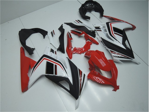 13-16 Red White Black EX300 Motorcycle Fairings 13-16 Red White Black EX300 Motorcycle Fairings