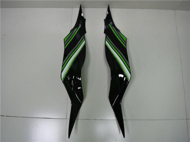13-18 Green Black ZX6R Motorcycle Fairings 13-18 Green Black ZX6R Motorcycle Fairings