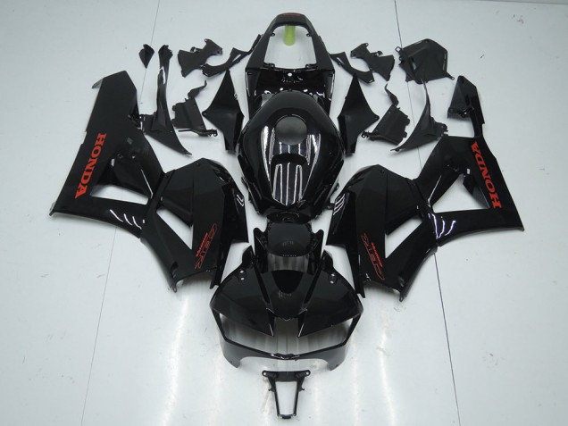 13-21 Glossy Black with Red Sticker CBR600RR Motorcycle Fairings 13-21 Glossy Black with Red Sticker CBR600RR Motorcycle Fairings