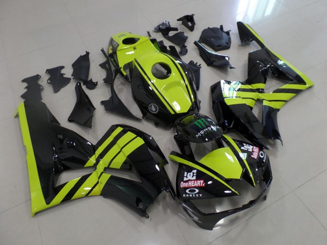 13-21 Green Black CBR600RR Motorcycle Fairings 13-21 Green Black CBR600RR Motorcycle Fairings