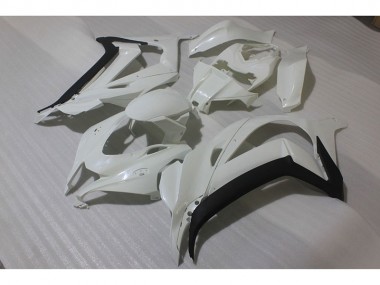 16-19 White ZX10R Motorcycle Fairings