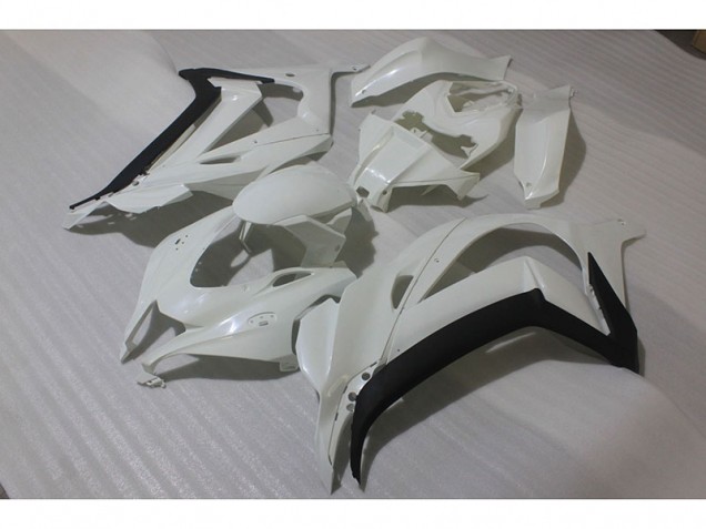 16-19 White ZX10R Motorcycle Fairings