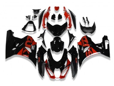17-21 Black Red GSXR 1000 Motorcycle Fairings