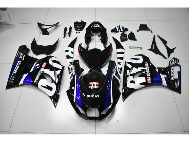 17-21 Black White Motul GSXR 1000 Motorcycle Fairings