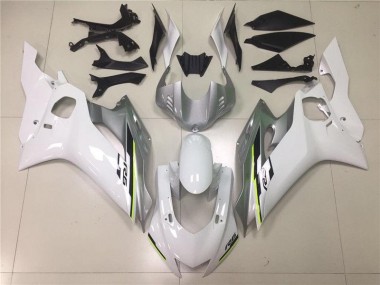 17-21 White Silver YZF R6 Motorcycle Fairings