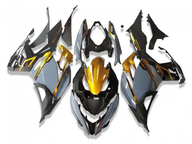 18-23 Grey Black EX400 Motorcycle Fairings 18-23 Grey Black EX400 Motorcycle Fairings