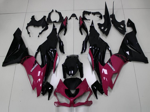 19-23 Pink Black ZX6R Motorcycle Fairings 19-23 Pink Black ZX6R Motorcycle Fairings