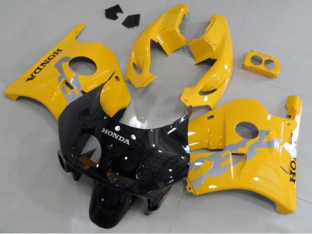 91-98 Yellow Black CBR250RR MC22 Motorcycle Fairings 91-98 Yellow Black CBR250RR MC22 Motorcycle Fairings